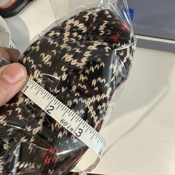 Nomadic Traders Sweater Vest Womens M Black White Nordic Buttons Knit Snowflake - Picture 10 of 13